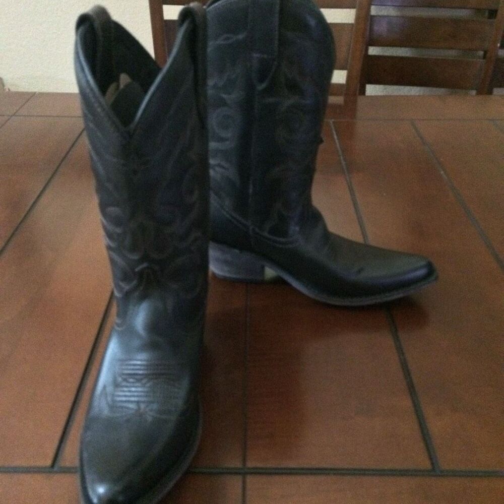 NWT Liberty Black black cowboy boots size 8 - Picture 2 of 14